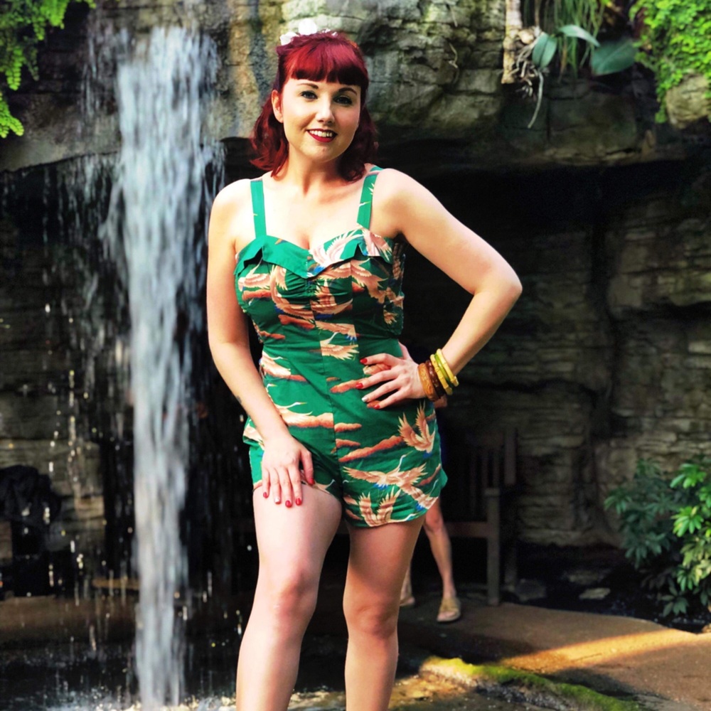 Alfred Shaheen Romper